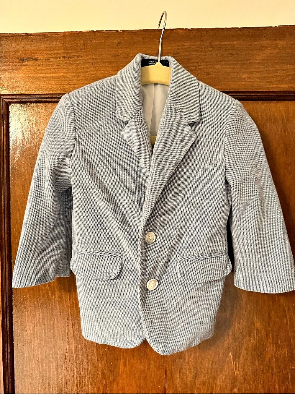Nautica Boys Size 18M Blazer Light Blue Like New